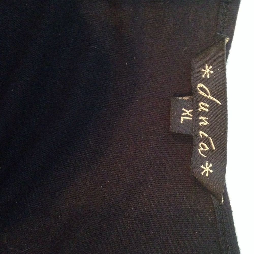 Dunia Black and White Zebra Accent Tunic - Picture 5 of 7